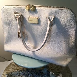 Christian Lacroix White Bag
